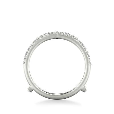 Argolla Flor Pavé