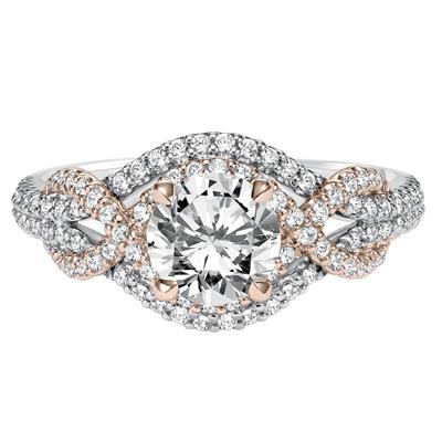 Anillo Halo Twist